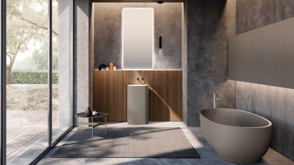Mobili da Bagno con Maniglia a Gola